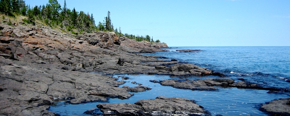 Rocky Raspberry Island Shore